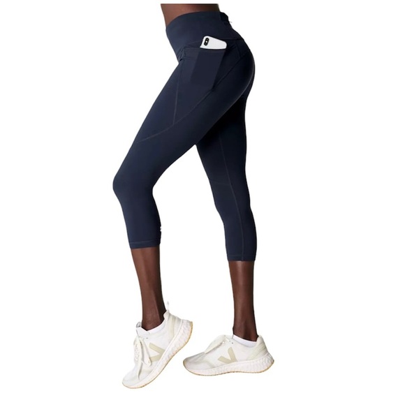 Sweaty Betty The Power Crop with Pockets Size Small - Picture 1 of 5